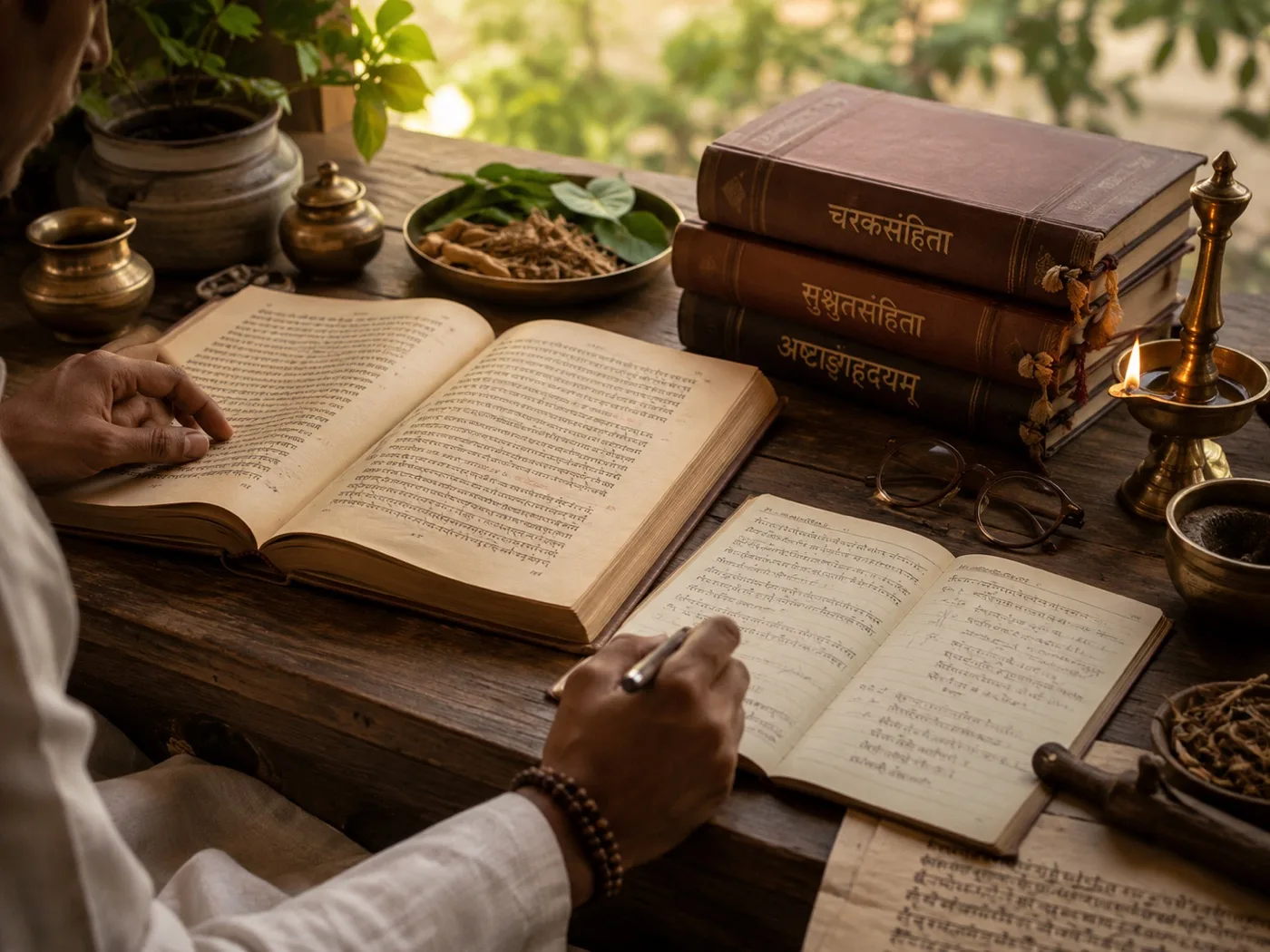 The classical Ayurvedic texts